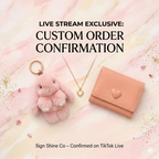 Live Stream Exclusive: Custom Order Confirmation
